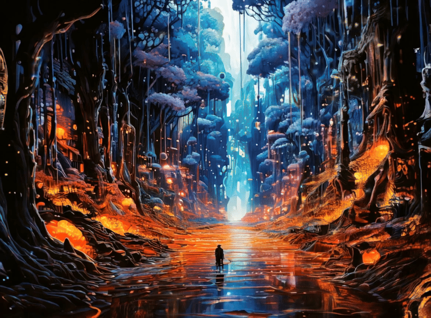 Man In The River NFT